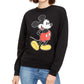 Moletom com estampa do Mickey Mouse da Disney Juniors, preto, tamanho pequeno