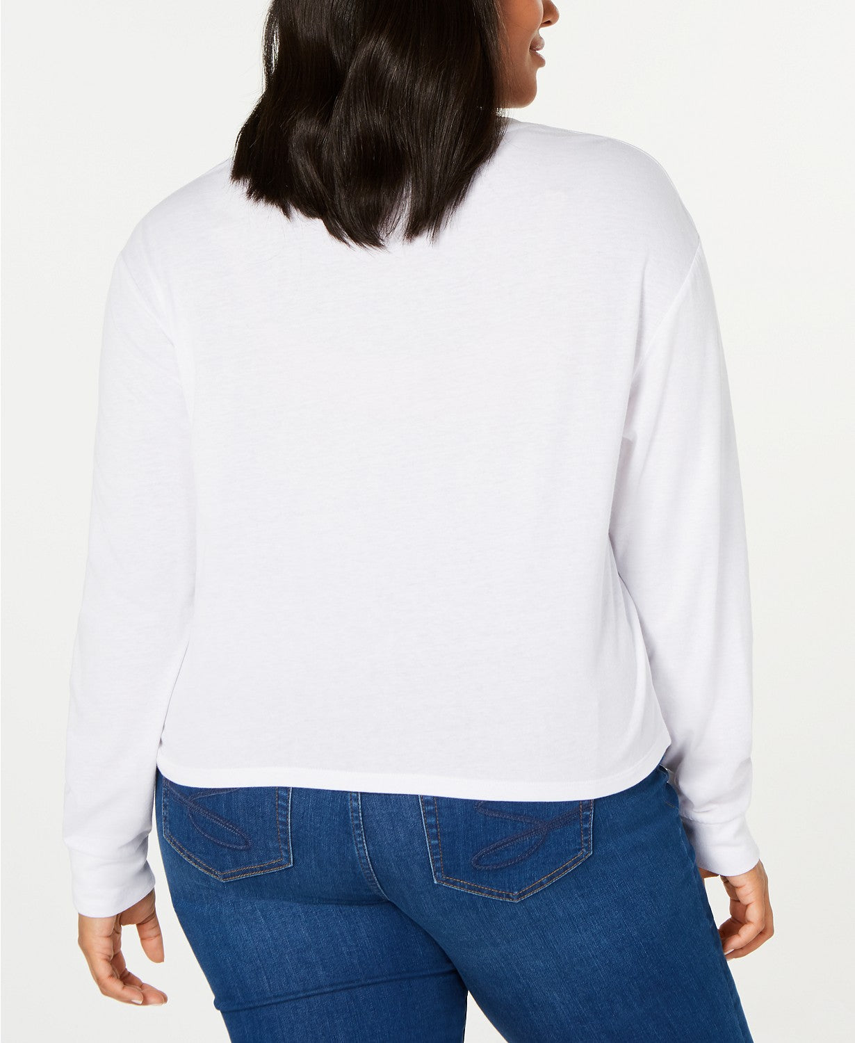 Camiseta feminina Love Tribe, tamanho grande, estilo Friends Group, branca, tamanho 2X