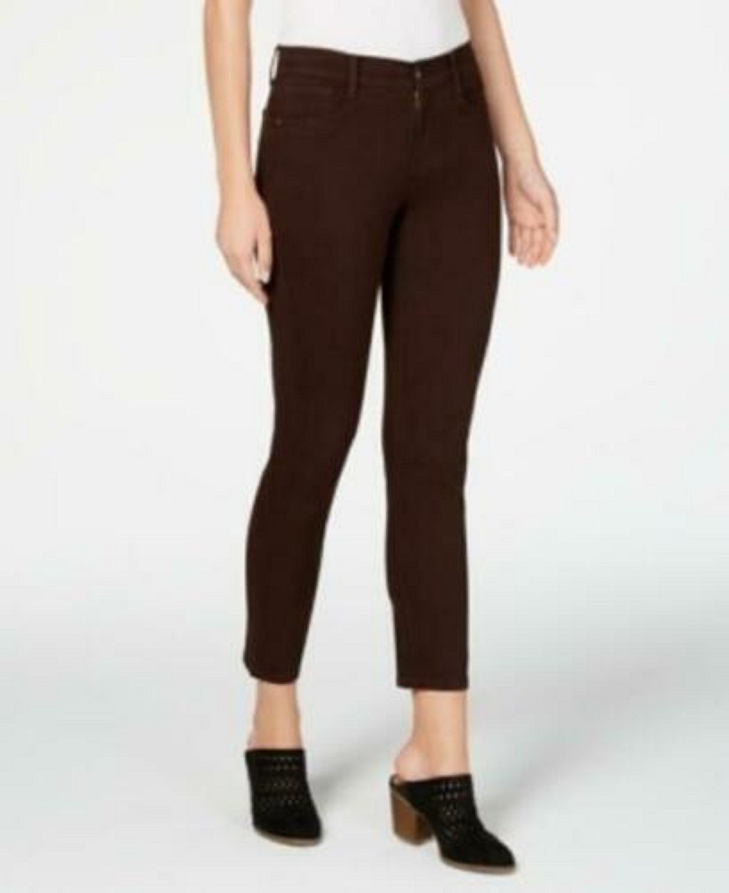 Jeans skinny com controle de barriga feminino Style &amp; Co, tamanho 8