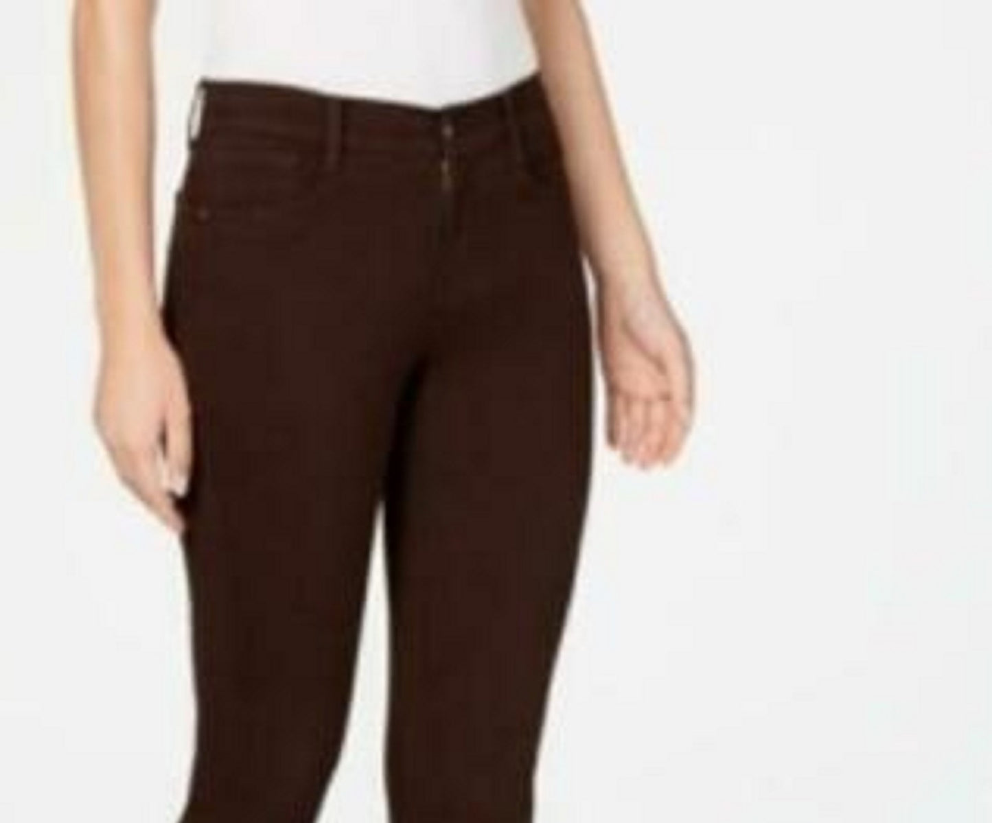 Jeans skinny com controle de barriga feminino Style &amp; Co, tamanho 8