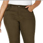 Estilo &amp; Co Feminino Plus &amp; Petite Plus Size Controle de Barriga Slim-LegVerde Tamanho 20