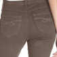 Calça skinny com controle de barriga feminina Style &amp; Co, marrom, tamanho 16