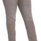 Jeans skinny plus size feminino Style &amp; Co marrom escuro tamanho 14