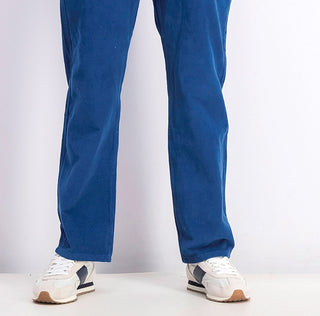 Calça Levi's 514 de veludo cotelê reta masculina, azul marinho, tamanho 38x30