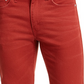Calça jeans Levi's 514 Straight Fit masculina, vermelha, tamanho 30X30
