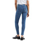 Calça jeans Levi's 720 High-Rise Super-Skinny Feminina Azul Tamanho 25x30