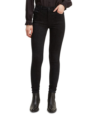 Levi's Women's 720 Python-Print High-Rise Super Skinny Jeans Black Size W28xL30