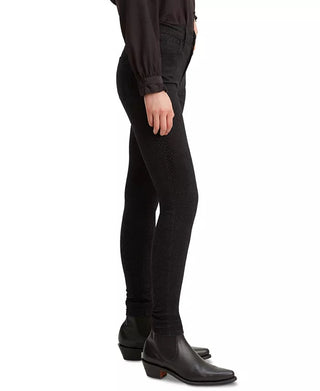 Levi's Women's 720 Python-Print High-Rise Super Skinny Jeans Black Size W28xL30