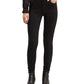 Calça jeans Levi's 720 Python-Print super skinny de cintura alta feminina, preta, tamanho 32x30