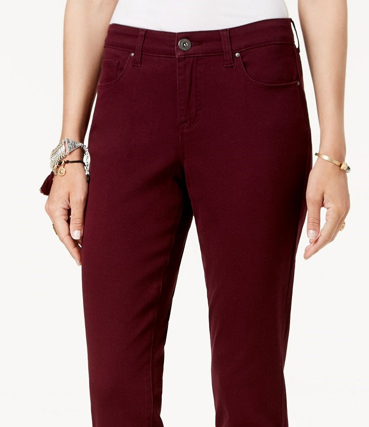 Jeans skinny feminino estilo curvilíneo estilo Berry tamanho 8