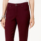 Jeans skinny feminino estilo curvilíneo estilo Wine Jam tamanho 12
