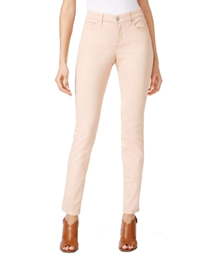 Jeans skinny feminino estilo curvilíneo estilo &amp; co, rosa, tamanho 16