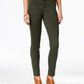 Calça jeans skinny feminina Style &amp; Co Curvy-Fit, verde, tamanho 14