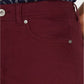 Calça jeans feminina Style &amp; Co Rail Tummy-Control com perna reta, roxa, tamanho 4