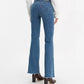 Calça jeans Levi's Curvy Bootcut-Leg feminina, azul, tamanho 33x32