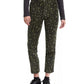 Calça jeans Levi's Feminino Limitada 724 Estampada Cropped Reta Verde Tamanho 32
