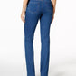 Calça jeans curta feminina Charter Club Petite Lexington de perna reta, azul, tamanho 6