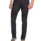 Calça jeans masculina skinny fit moto da INC International Concepts com zíper, preta, tamanho 36x32