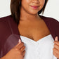 Xale feminino plus size multiuso Sl Fashions roxo tamanho 3 extra grande