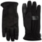 Luvas Isotoner Signature Stretch SmartTouch Masculinas Pretas Tamanho Grande