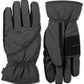 Luvas impermeáveis ​​Isotoner Signature Sleek Heat para homem, pretas, tamanho grande