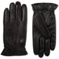 Luvas Isotoner Signature Sleekheat Faux Nappa Masculinas Pretas Tamanho Grande