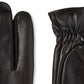 Luvas Isotoner Signature Sleekheat Faux Nappa Masculinas Pretas Tamanho Grande