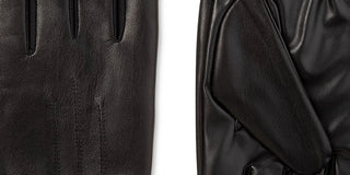 Isotoner Signature Men's Sleekheat Faux Nappa Gloves Black Size X-Large
