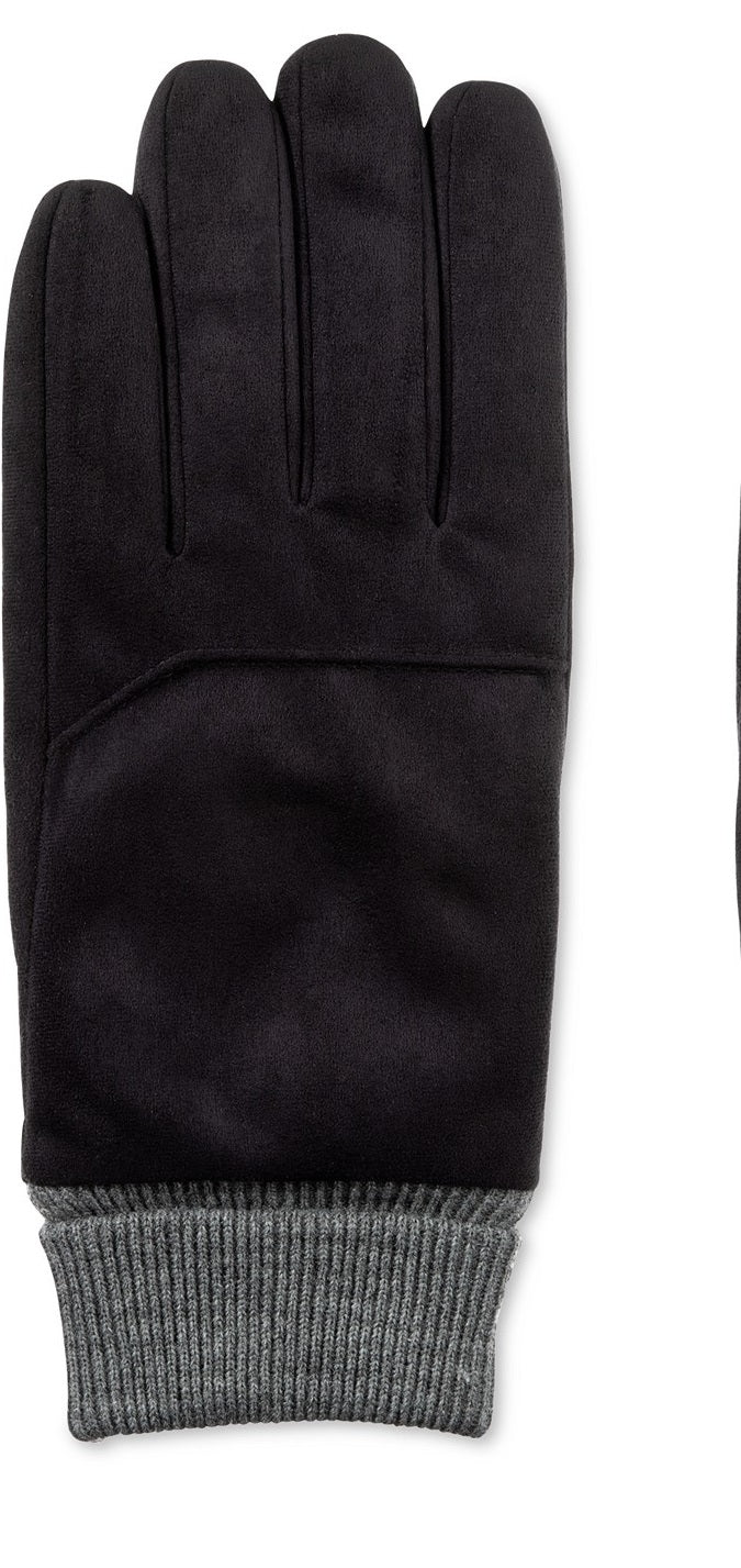 Luvas Isotoner Signature Smartdri Masculinas Pretas Tamanho Grande