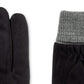 Luvas de inverno Isotoner SmartDri de microfibra masculinas, pretas, tamanho GG