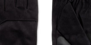 Luvas de inverno masculinas Isotoner Signature Microfibra Smartdri, pretas, tamanho grande