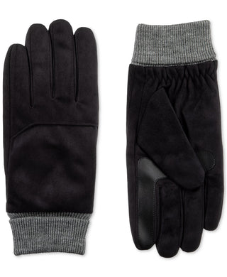 Luvas Isotoner Signature SmartDri Masculinas Pretas Tamanho X-G