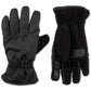 Luvas esportivas Isotoner Signature Sleek Heat masculinas, pretas, tamanho X-G