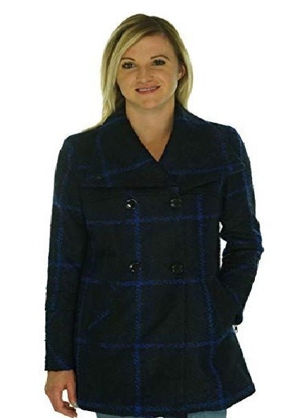 Casaco azul trespassado Maralyn &amp; Me Juniors, tamanho XX-G