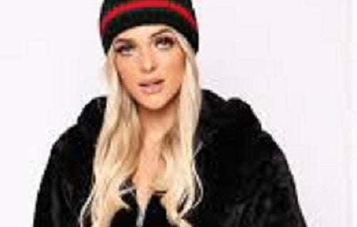 Casaco reversível com capuz e pele sintética Maralyn &amp; Me Juniors, tamanho extra pequeno, preto