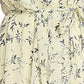 Vestido sem mangas Wisteria Vines feminino Cece, amarelo, tamanho 8