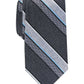 Gravata Perry Ellis Masculina Payson Stripe Preta Tamanho Único