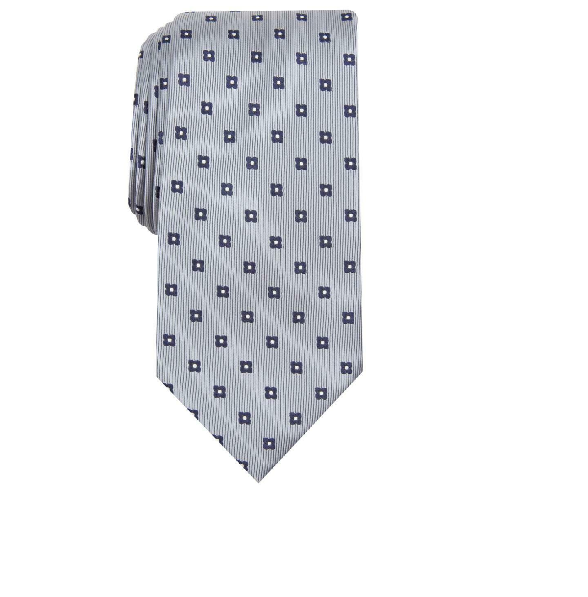 Club Room Masculino Silk Blend Profissional Business Neck Cinza Tamanho Único