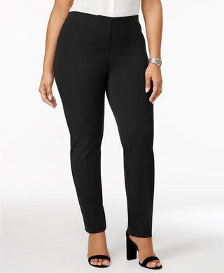 Calça Cropped Feminina Alfani Preta Tamanho 6