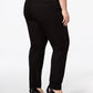 Calça Cropped Feminina Alfani Preta Tamanho 6