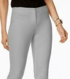 Calça curta Alfani feminina pequena cinza tamanho 12 P