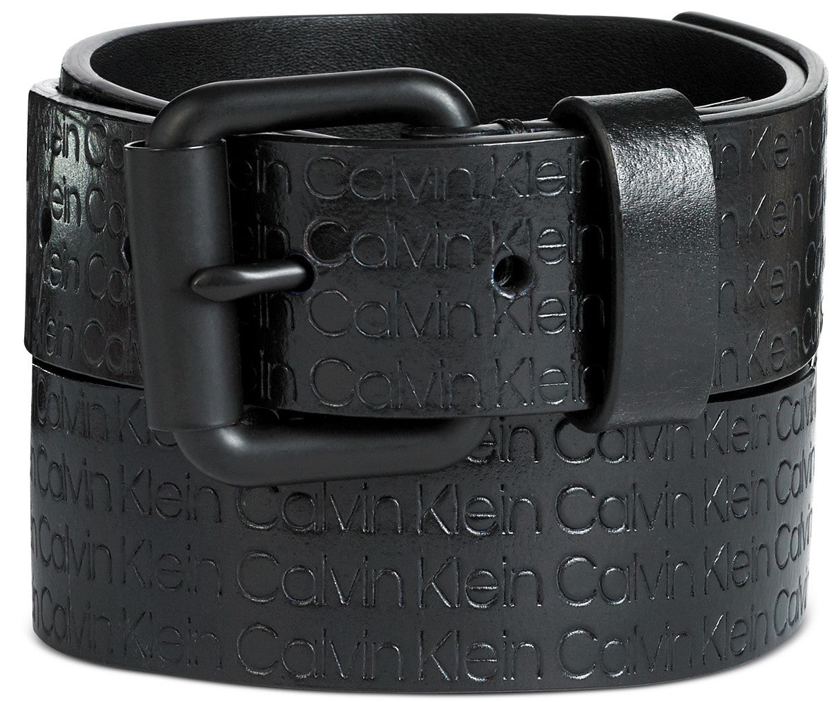 Cinto Calvin Klein Masculino com Logotipo em Relevo Preto Tamanho 42 Regular