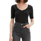 Camiseta Levi's Cecilia Feminina Preta Tamanho Grande