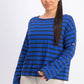 Camiseta Levi's Cora Sailor Feminina Azul Tamanho XX-G