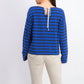Camiseta Levi's Cora Sailor Feminina Azul Tamanho XX-G