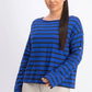 Camiseta Levi's Cora Cotton Sailor Feminina Azul Tamanho Extra Grande