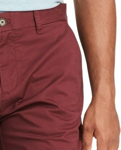 Shorts Tommy Hilfiger Th Flex Stretch 9" Masculino Vermelho Tamanho 40