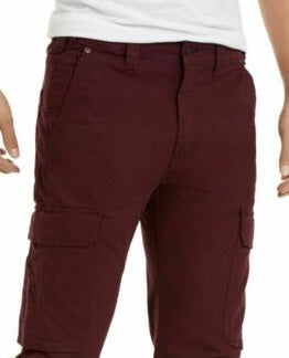 Calça cargo Levi's 502 Aviator Tapered masculina, roxa, tamanho 29x32