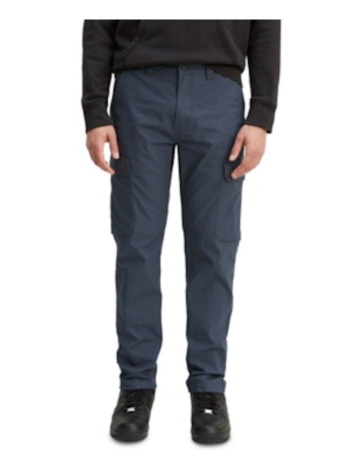 Calça cargo Levi's 502 Aviator Tapered masculina, azul, tamanho 38x32