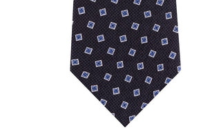 Gravata Artisinal Pixelated Masculina Michael Kors Preta Tamanho Regular